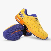 DSC Biffer 22 Cricket Shoes (Yellow), YL24, 10