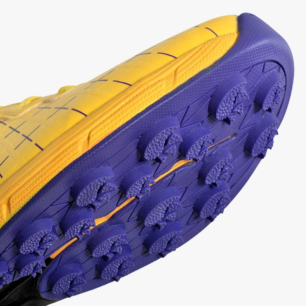 DSC Biffer 22 Cricket Shoes (Yellow), YL24, 10