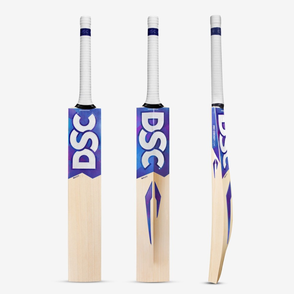 DSC BLU 400 English Willow Bat, Mens