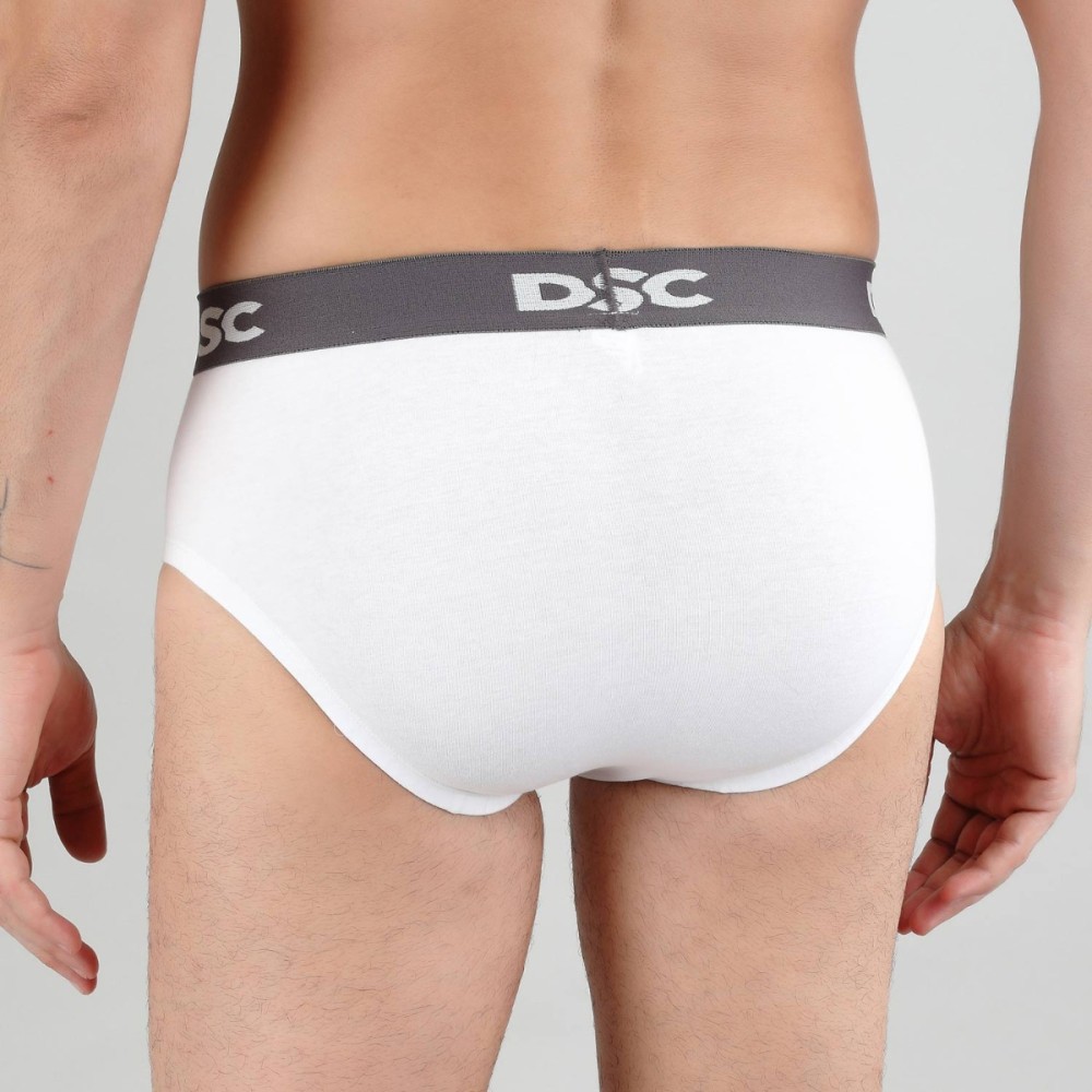 DSC Brief Athletic Supporter (Flat Seam), Grey, Large