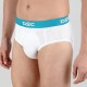 DSC Brief Athletic Supporter (Flat Seam), Turquoise, Large
