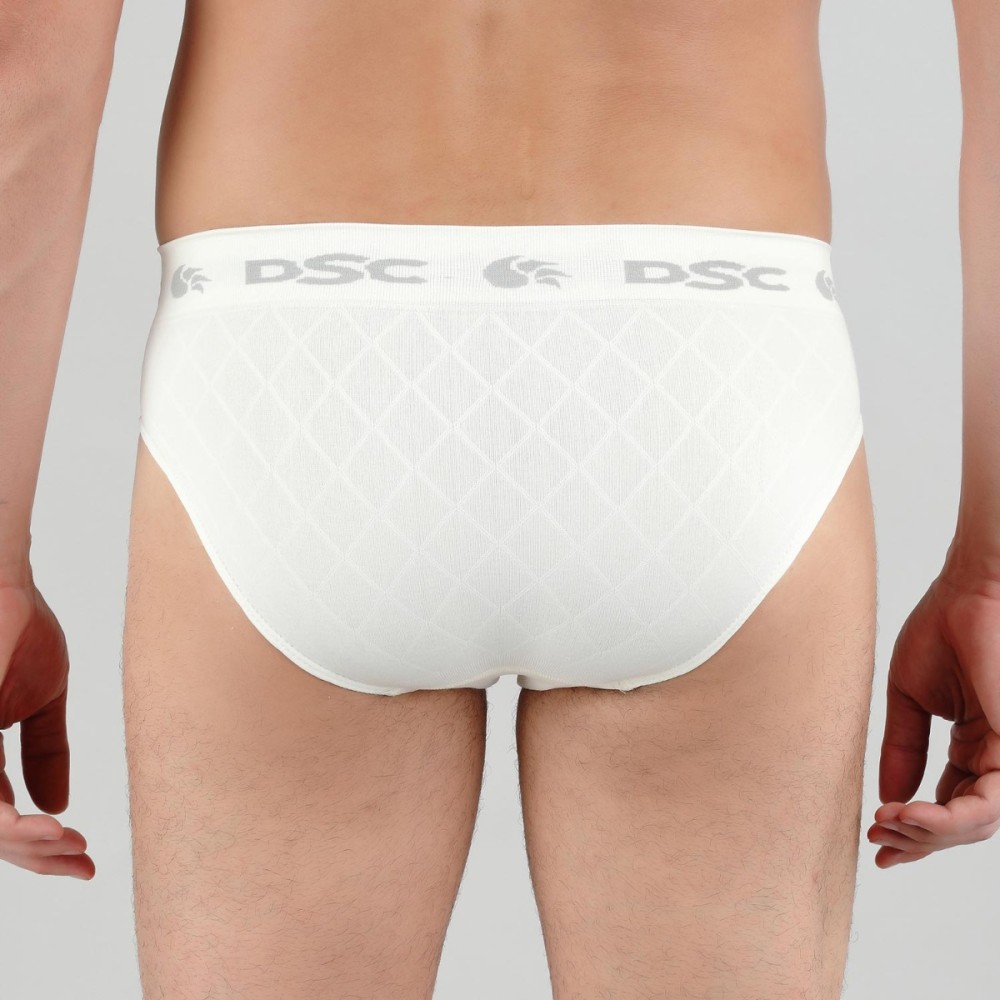DSC Brief Athletic Supporter (Seamless), Off White, Large