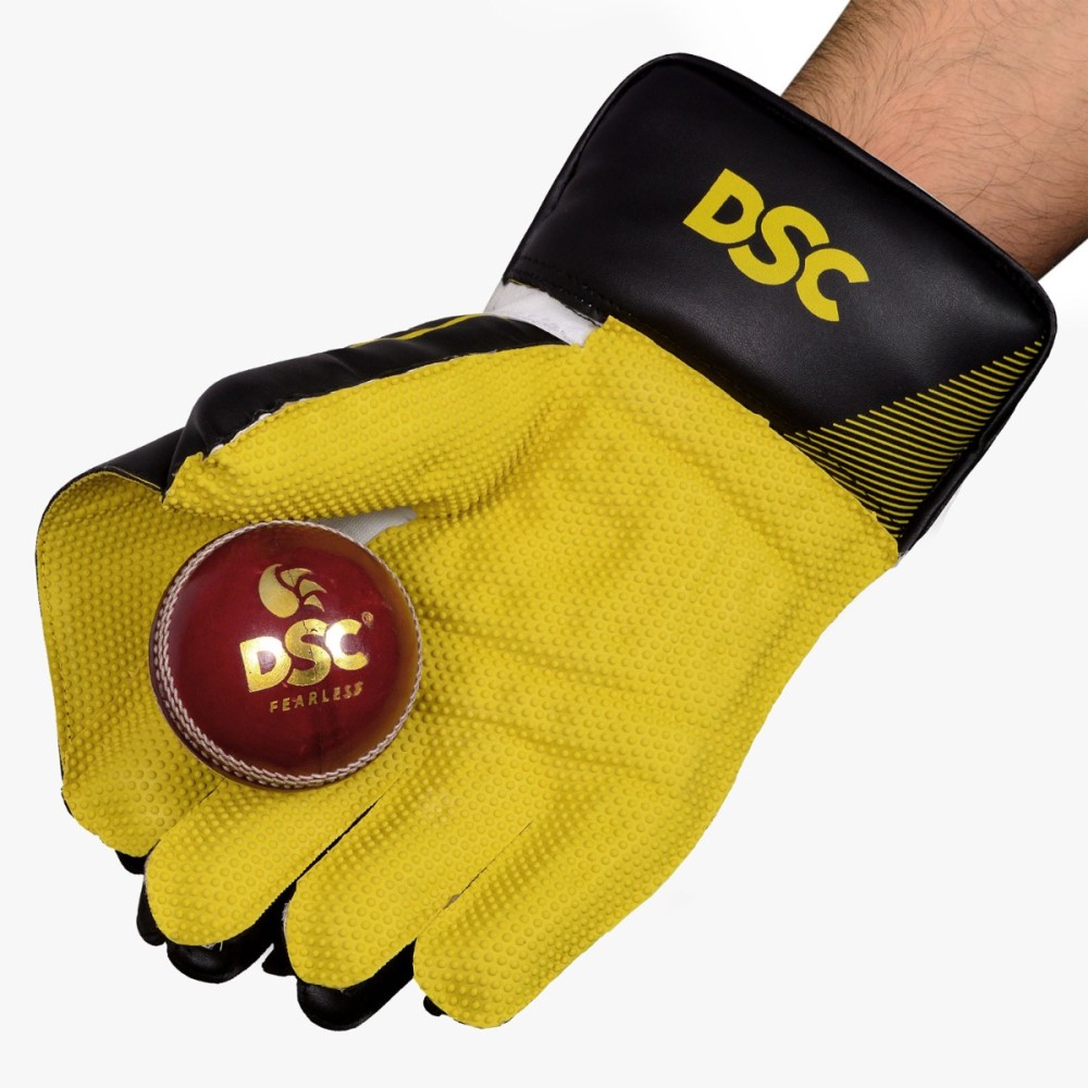 DSC Condor Ruffle Wicket Keeping Gloves, Boys
