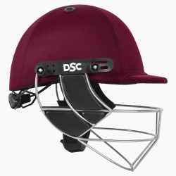 DSC Defender 2.0 Cricket Helmet, Maroon