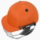 DSC Defender 2.0 Cricket Helmet, Orange, Large