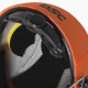 DSC Defender 2.0 Cricket Helmet, Orange, Large