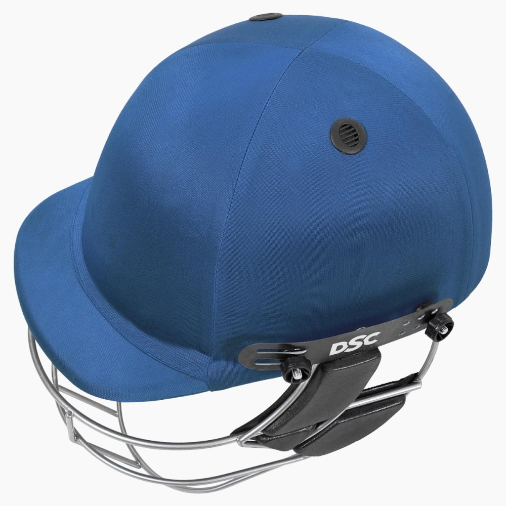 DSC Defender 2.0 Cricket Helmet, Royal Blue, Large
