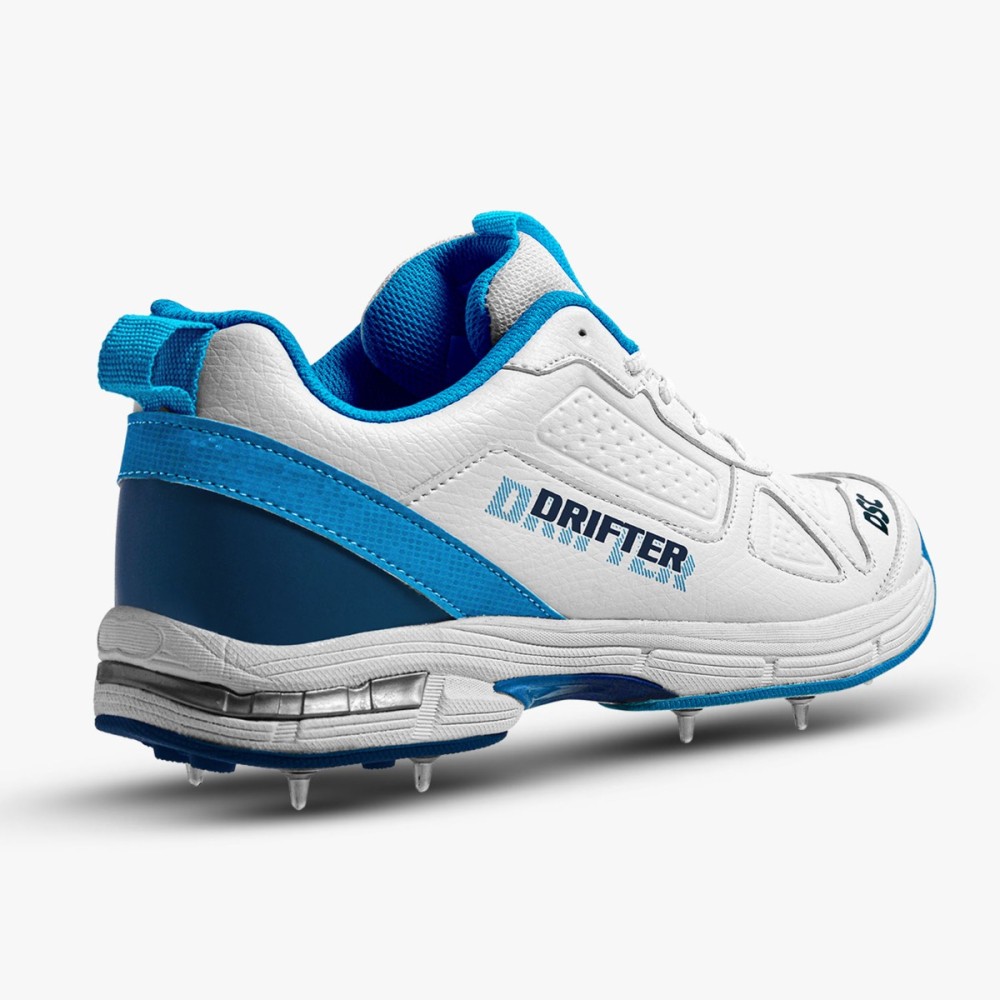DSC Drifter Cricket Shoes (Blue), Blue, 10