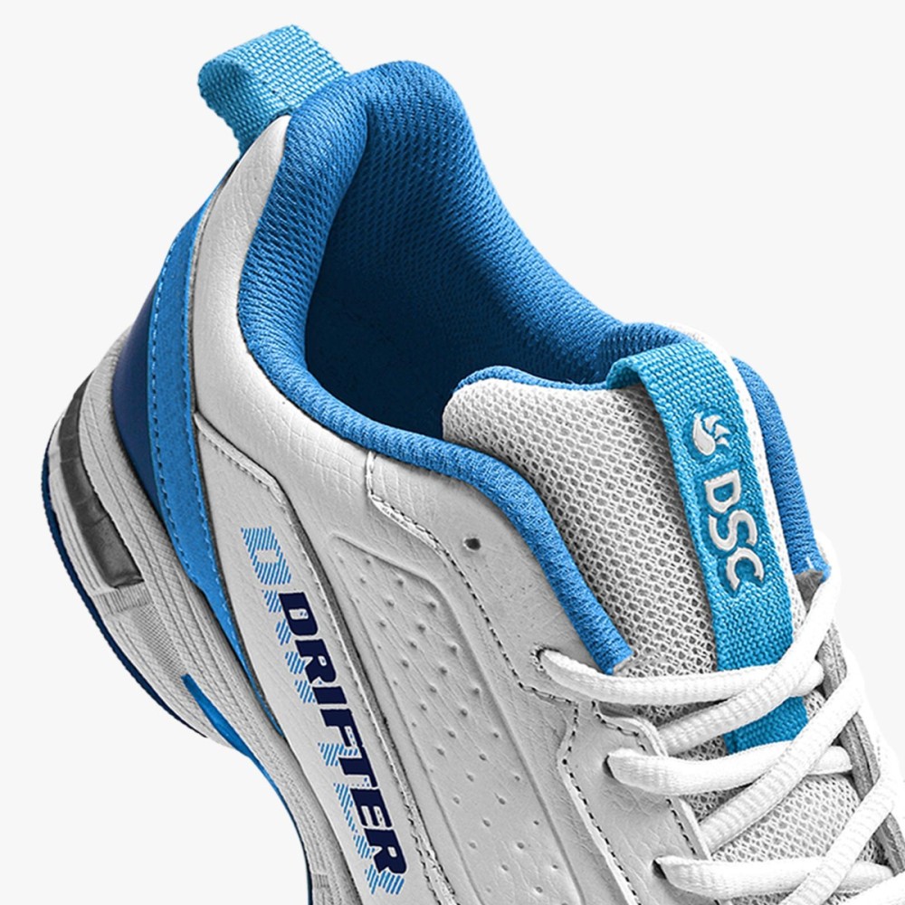 DSC Drifter Cricket Shoes (Blue), Blue, 10