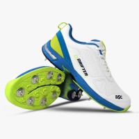 DSC Drifter Cricket Shoes (Royal Blue / Yellow), RBFY24, 10