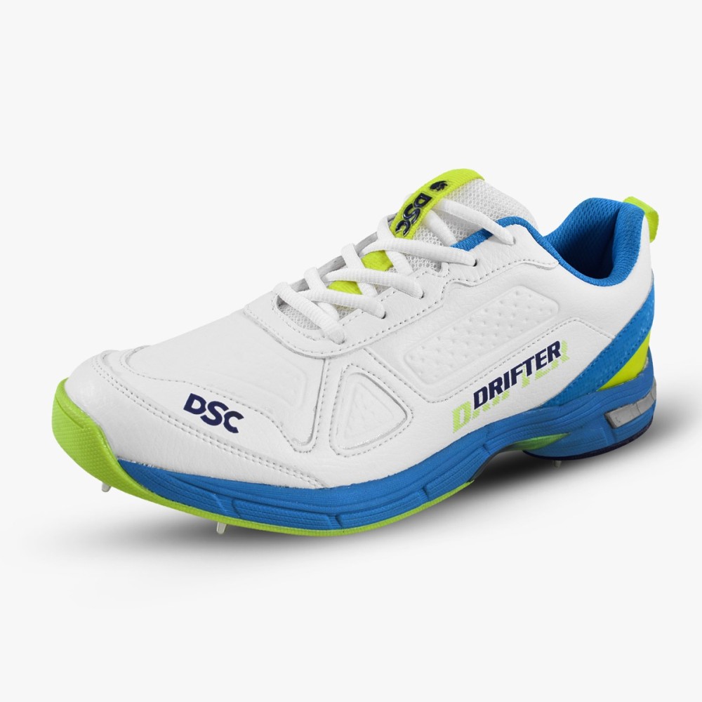 DSC Drifter Cricket Shoes (Royal Blue / Yellow), RBFY24, 10 DSC Drifter Cricket Shoes (Royal Blue / Yellow), RBFY24, 10