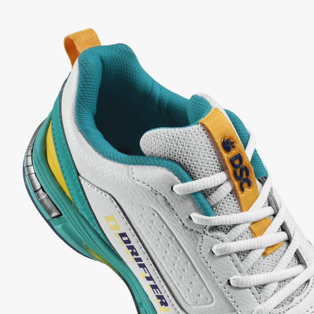 DSC Drifter Cricket Shoes (Sea Green / Yellow), SGYL24, 10 DSC Drifter Cricket Shoes (Sea Green / Yellow), SGYL24, 10