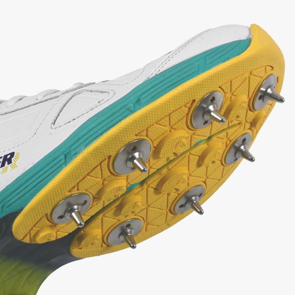 DSC Drifter Cricket Shoes (Sea Green / Yellow), SGYL24, 10 DSC Drifter Cricket Shoes (Sea Green / Yellow), SGYL24, 10