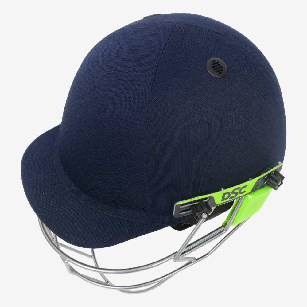 DSC Edge Pro Cricket Helmet, Navy, L