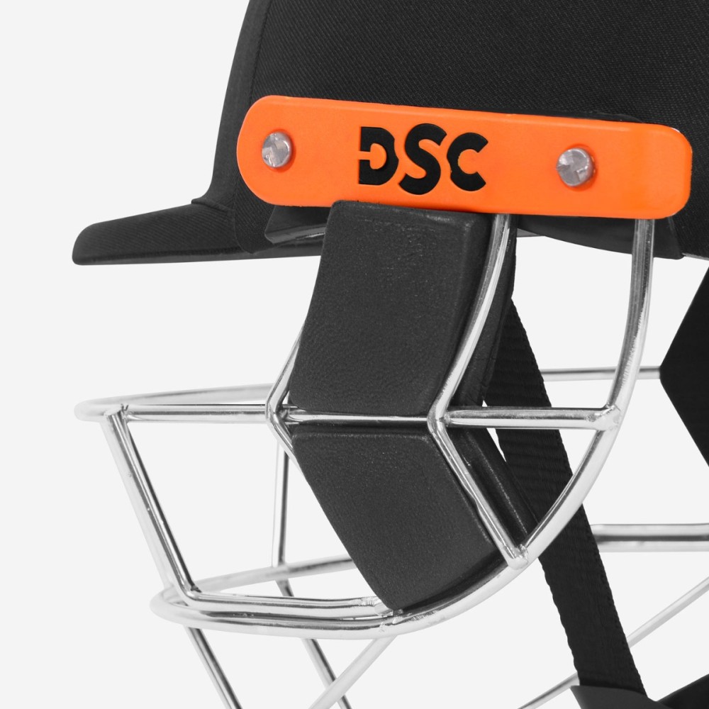 DSC Empra SS Cricket Helmet, Black, Large
