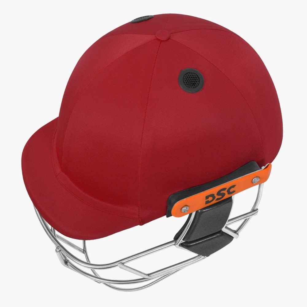 DSC Empra SS Cricket Helmet, Red, Large