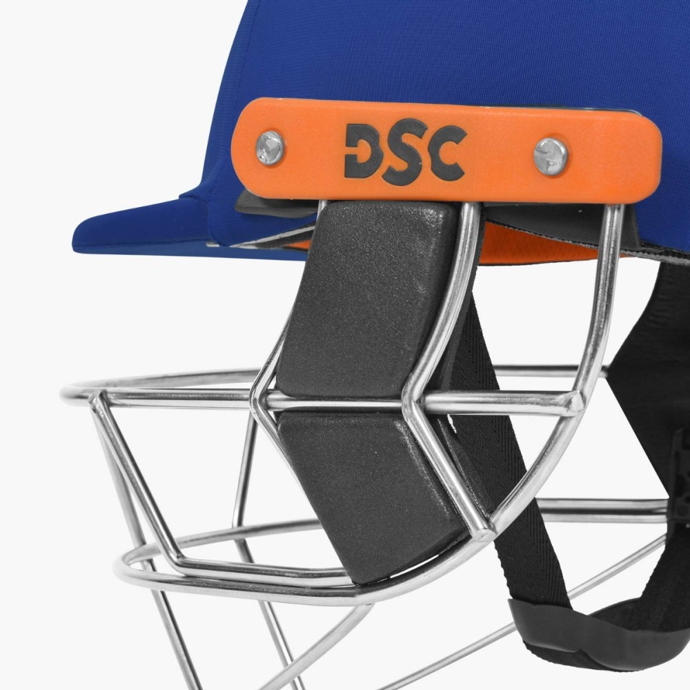 DSC Empra SS Cricket Helmet, Royal Blue, Large