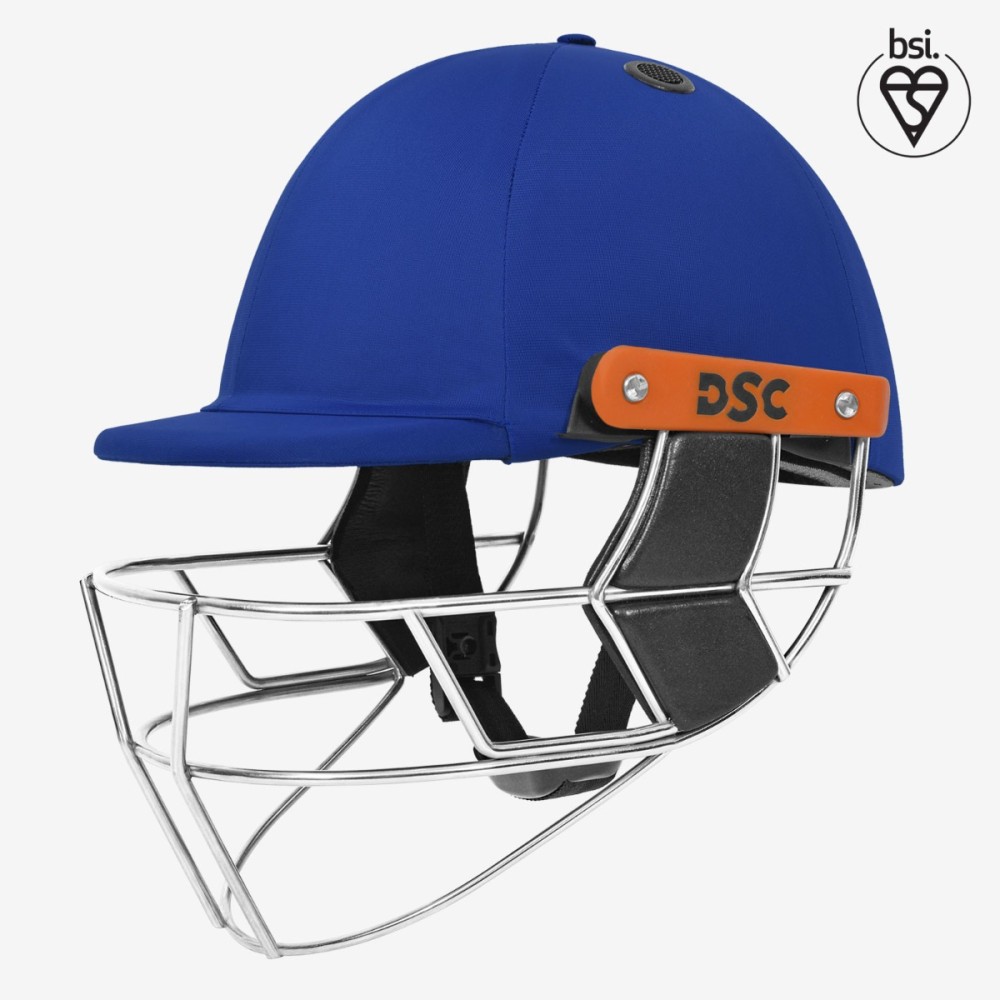 DSC Empra SS Cricket Helmet, Royal Blue, Large