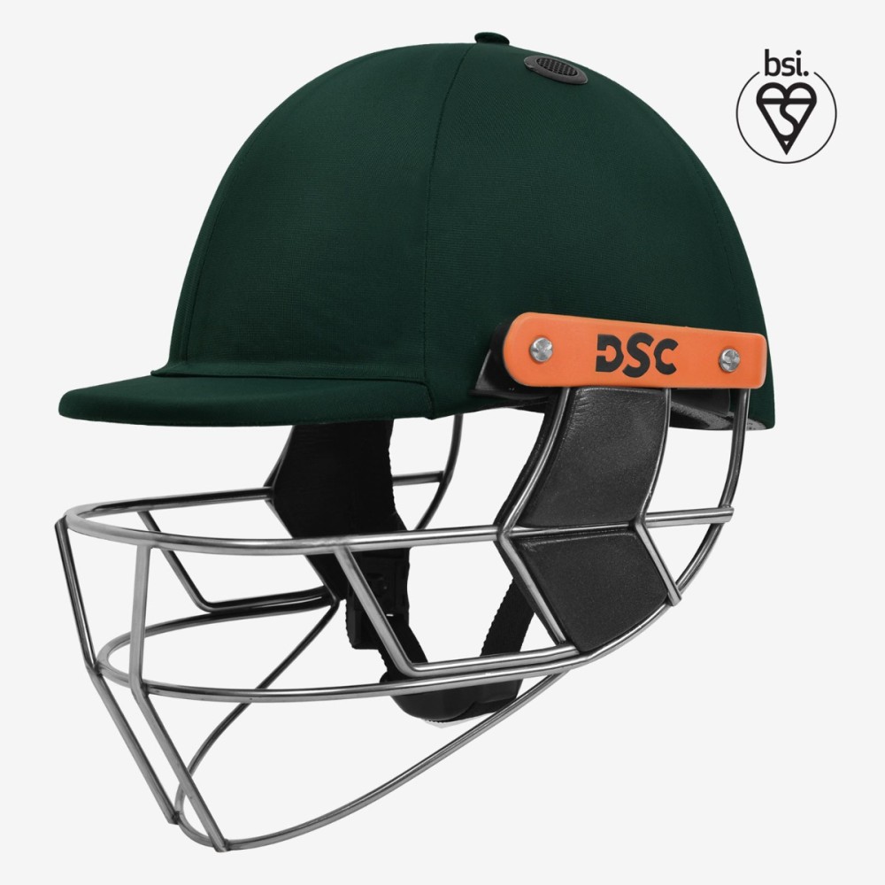 DSC Empra Titanium Cricket Helmet, Green, Large DSC Empra Titanium Cricket Helmet, Green, Large