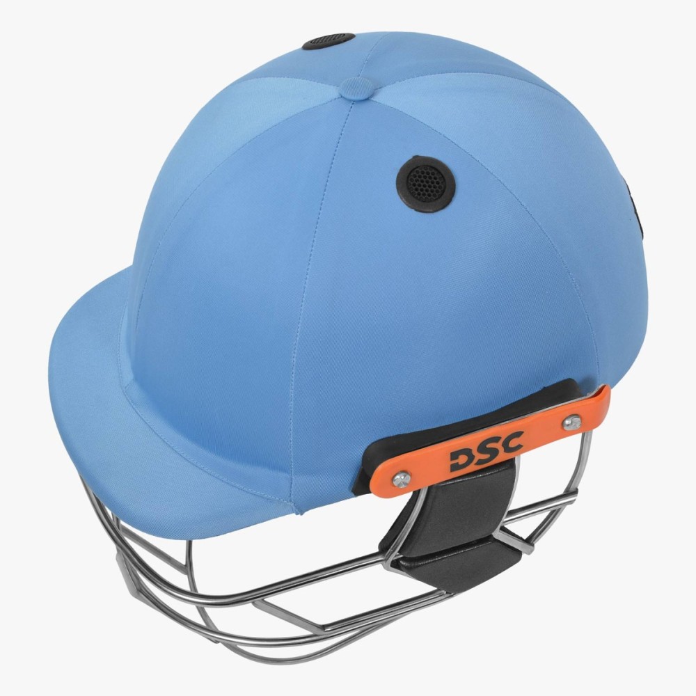 DSC Empra Titanium Cricket Helmet, Sky Blue, Large DSC Empra Titanium Cricket Helmet, Sky Blue, Large