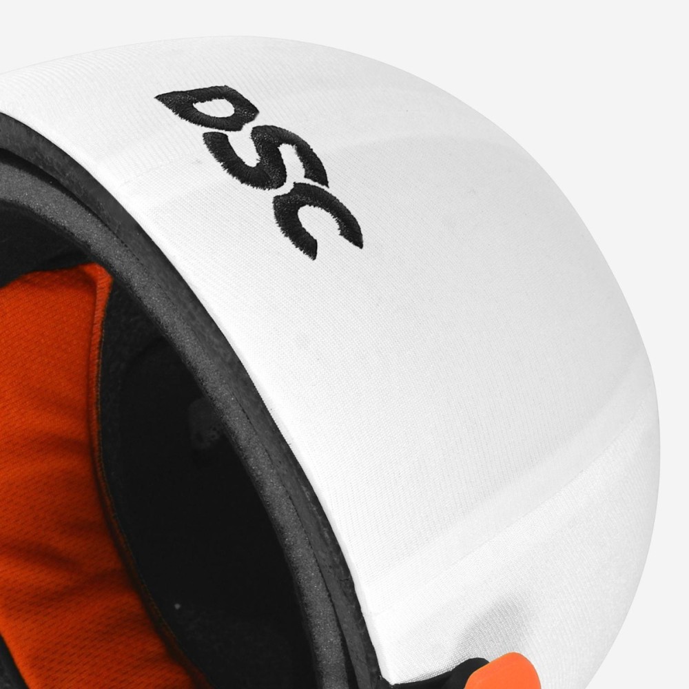 DSC Empra Titanium Cricket Helmet, White, Large