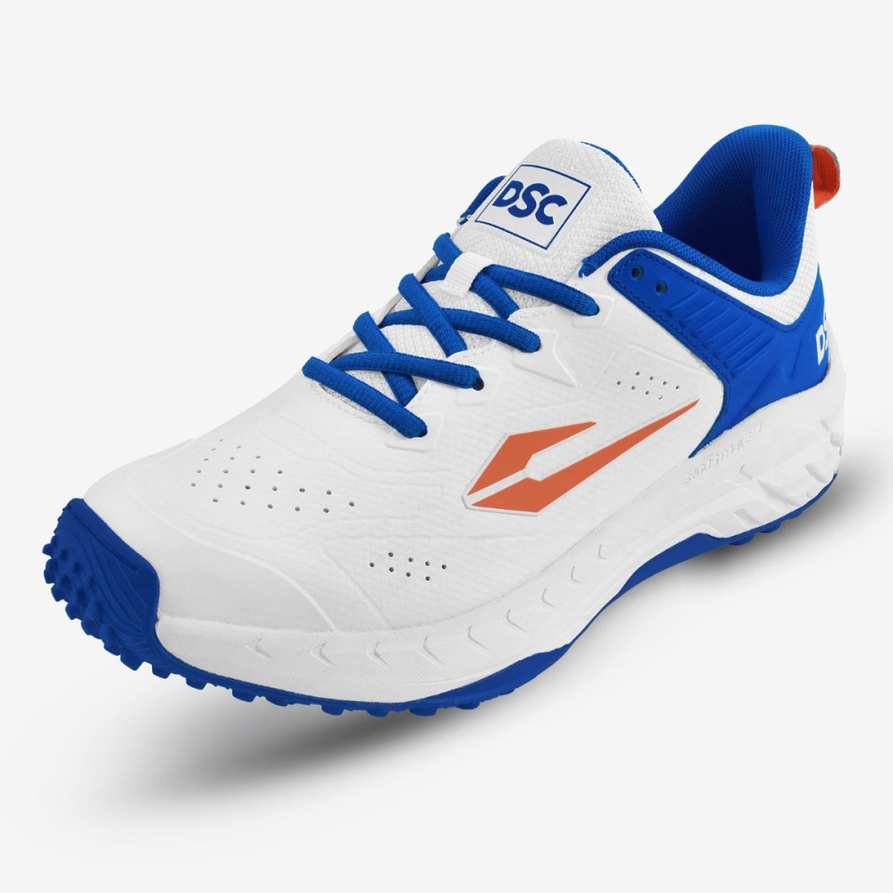 DSC EndGame Cricket Shoes (Blue / Orange), RBOR26, 10