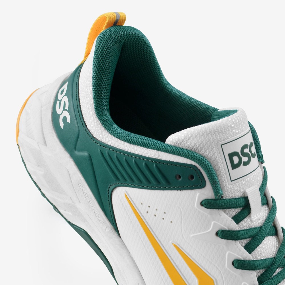 DSC EndGame Cricket Shoes (Green / Yellow), GRYL26, 10 DSC EndGame Cricket Shoes (Green / Yellow), GRYL26, 10