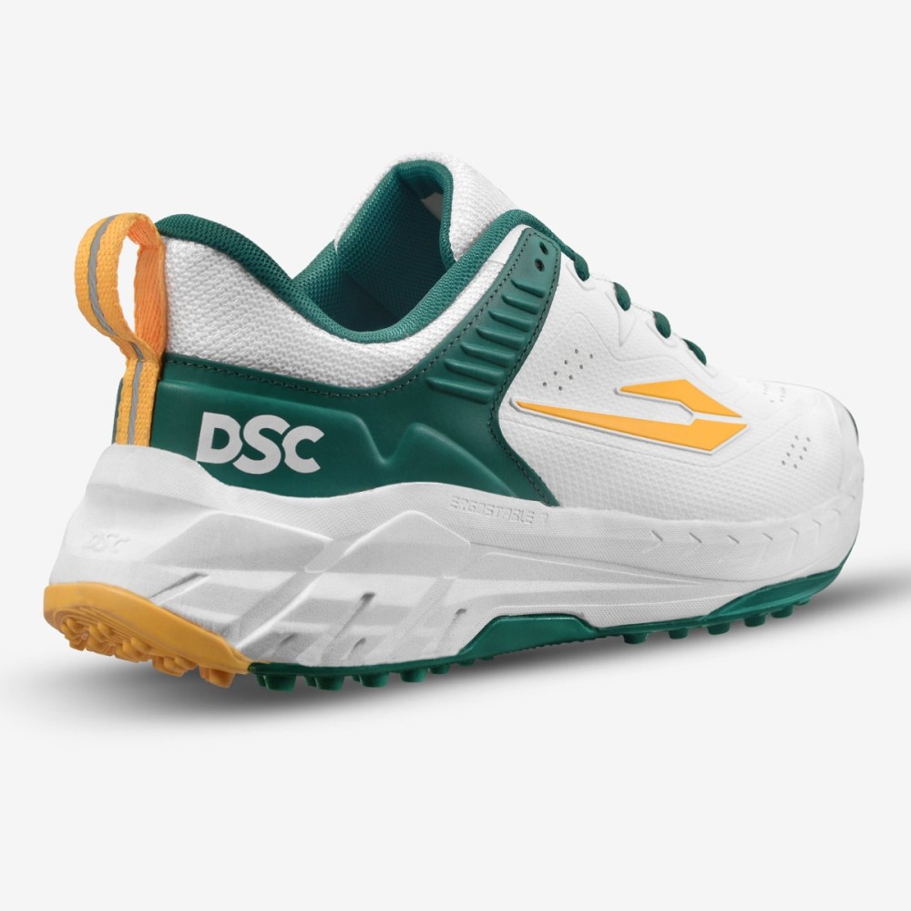 DSC EndGame Cricket Shoes (Green / Yellow), GRYL26, 10 DSC EndGame Cricket Shoes (Green / Yellow), GRYL26, 10