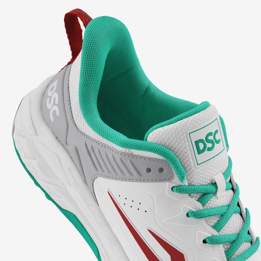 DSC EndGame Cricket Shoes (SeaGreen / Maroon), SGMR25, 10
