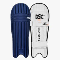 DSC Flex Lite Moulded Batting Leg Guard (Navy), Mens Left