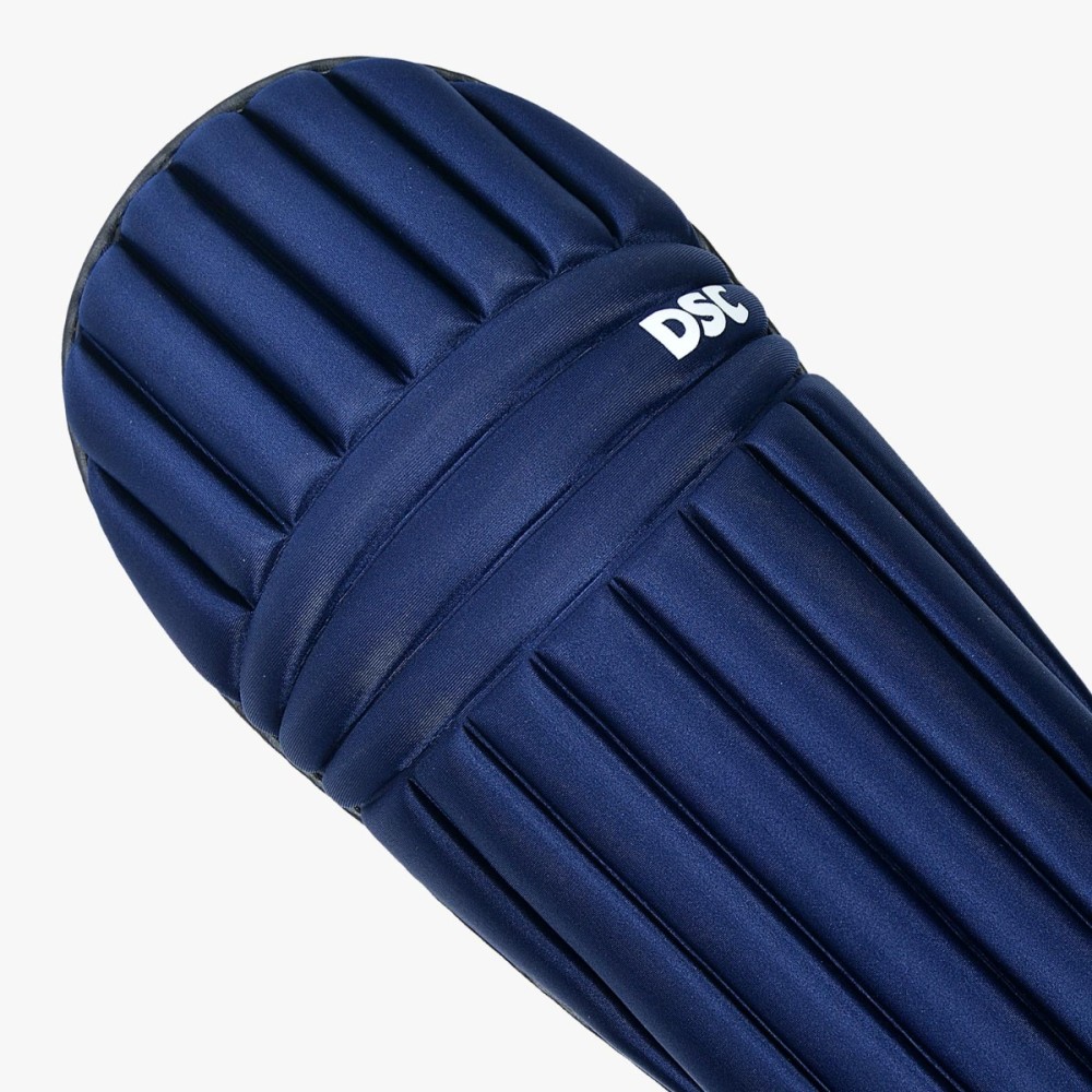 DSC Flex Lite Moulded Batting Leg Guard (Navy), Mens Left