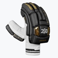 DSC Flite 20/20 Batting Gloves (Black), Mens Left