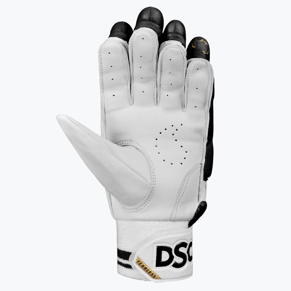 DSC Flite 20/20 Batting Gloves (Black), Mens Left