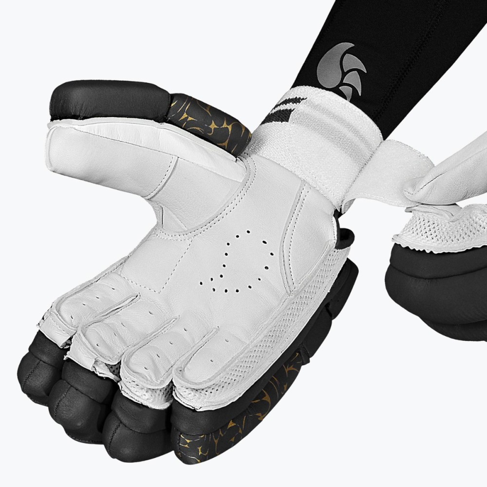 DSC Flite 20/20 Batting Gloves (Black), Mens Left