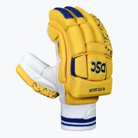 DSC Flite 20/20 Batting Gloves (Yellow), Mens Left