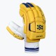 DSC Flite 20/20 Batting Gloves (Yellow), Mens Left