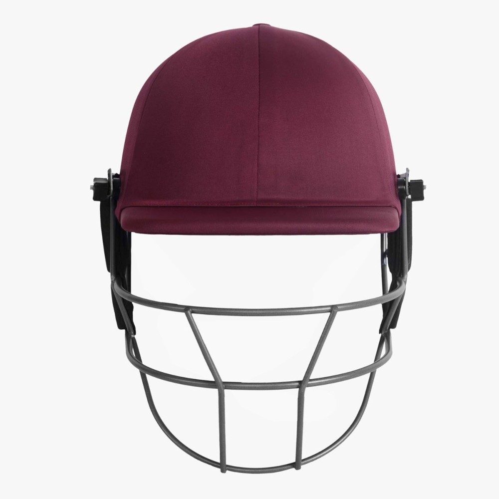 DSC Fort 44 Lite Titanium Cricket Helmet - Custom, Maroon, Medium