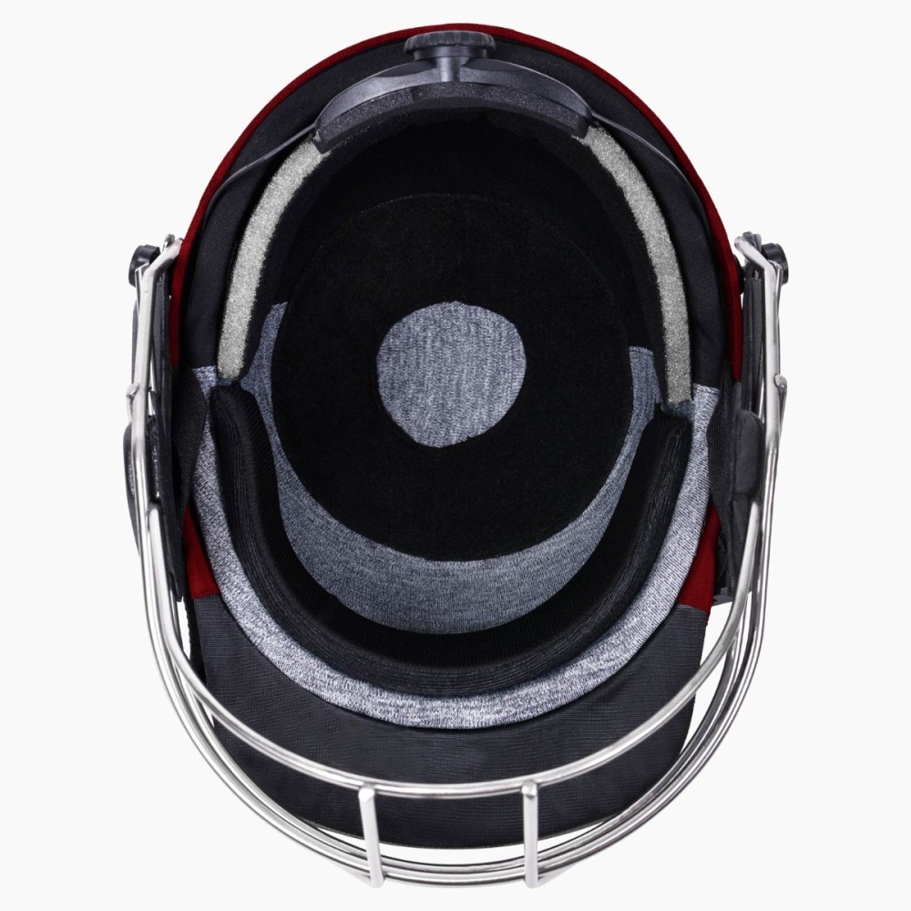 DSC Fort 44 Lite Titanium Cricket Helmet, Maroon, Large DSC Fort 44 Lite Titanium Cricket Helmet, Maroon, Large