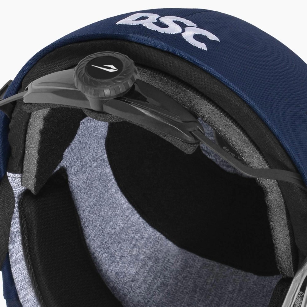 DSC Fort 44 Lite Titanium Cricket Helmet, Navy, Large DSC Fort 44 Lite Titanium Cricket Helmet, Navy, Large