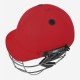 DSC Fort 44 Lite Titanium Cricket Helmet, Red, Large