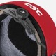 DSC Fort 44 Lite Titanium Cricket Helmet, Red, Large