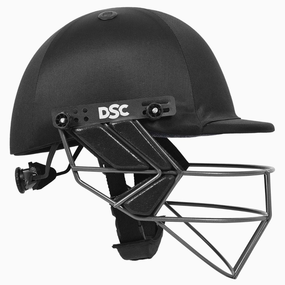 DSC Fort 44 Pro Cricket Helmet, Black, Large DSC Fort 44 Pro Cricket Helmet, Black, Large