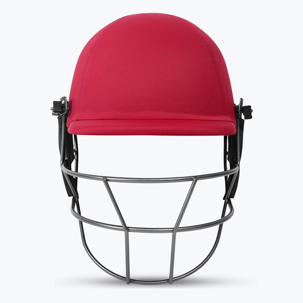 DSC Fort 44 Pro Cricket Helmet - Custom, Red, XS