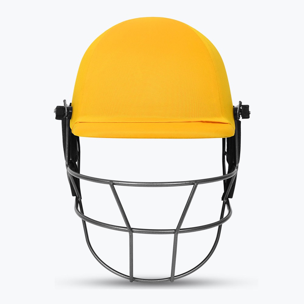 DSC Fort 44 Pro Cricket Helmet - Custom, Yellow, Large