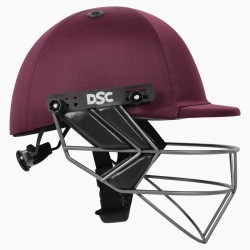 DSC Fort 44 Pro Cricket Helmet, Maroon