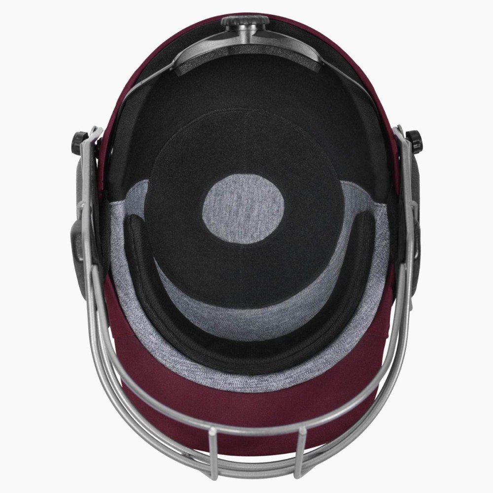 DSC Fort 44 Pro Cricket Helmet, Maroon, Large DSC Fort 44 Pro Cricket Helmet, Maroon, Large