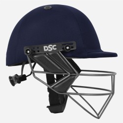 DSC Fort 44 Pro Cricket Helmet, Navy