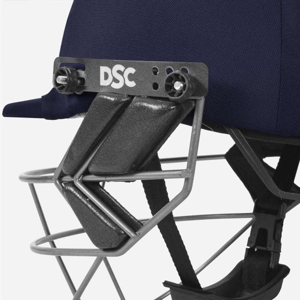 DSC Fort 44 Pro Cricket Helmet, Navy, Large DSC Fort 44 Pro Cricket Helmet, Navy, Large