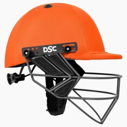 DSC Fort 44 Pro Cricket Helmet, Orange