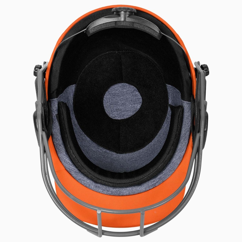 DSC Fort 44 Pro Cricket Helmet, Orange, Large DSC Fort 44 Pro Cricket Helmet, Orange, Large